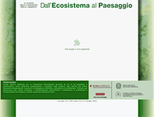 Tablet Screenshot of ecopaesaggio.museodizoologia.it